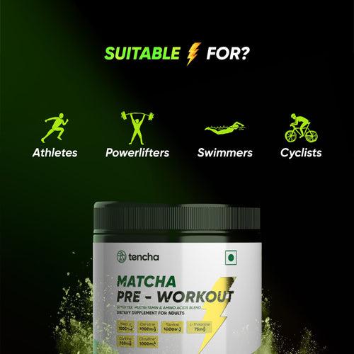 Matcha Pre-Workout | Matcha Green Tea Based Pre-Workout Blend