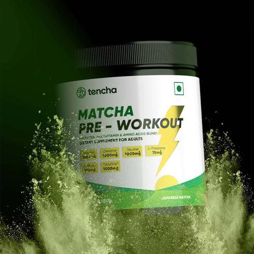 Matcha Pre-Workout | Matcha Green Tea Based Pre-Workout Blend