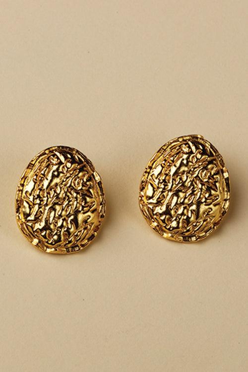 Textured Stud Earrings