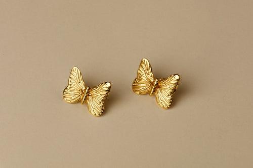 BUTTERFLY STUD EARINGS