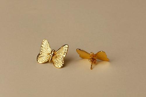 BUTTERFLY STUD EARINGS