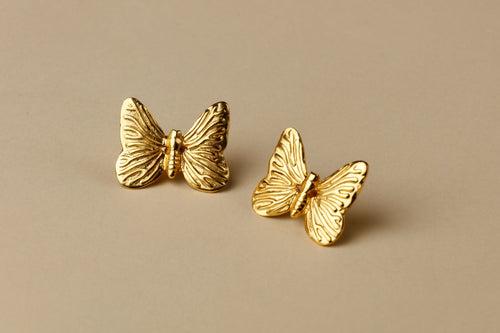 BUTTERFLY STUD EARINGS