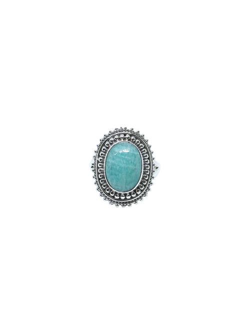 Natural Turquoise Gemstone Ring