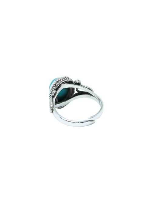 Vintage Turquoise Silver Ring