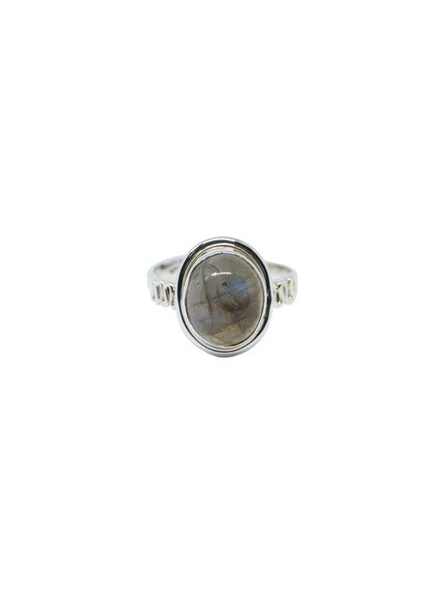 Labrodorite Silver Ring