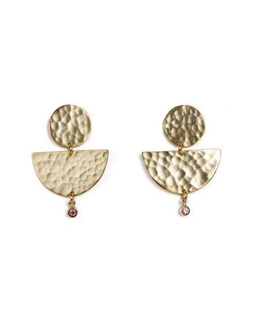 Beautiful Stone Shape Earrings