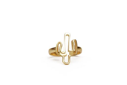 Charming Gold Statement Ring