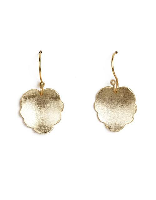 Charming Petal Gold Earrings