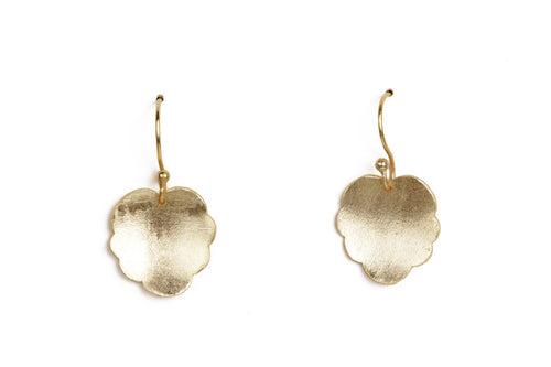 Charming Petal Gold Earrings