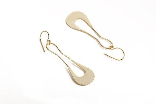 Funky Gold Plated Earrings