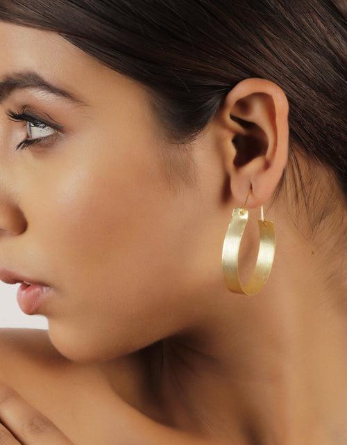 Gold Statement Earrings