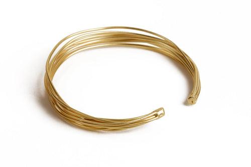 Rich Cuff Gold Bracelet