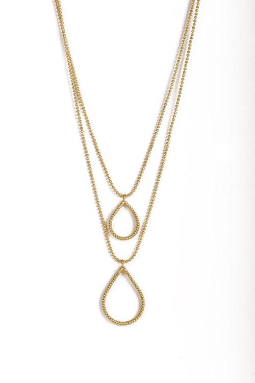 Sleek Layered Gold Necklace