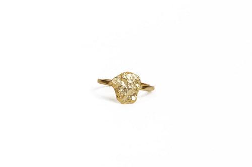 Stylish Statement Gold Ring