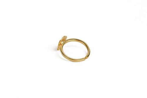 Stylish Statement Gold Ring