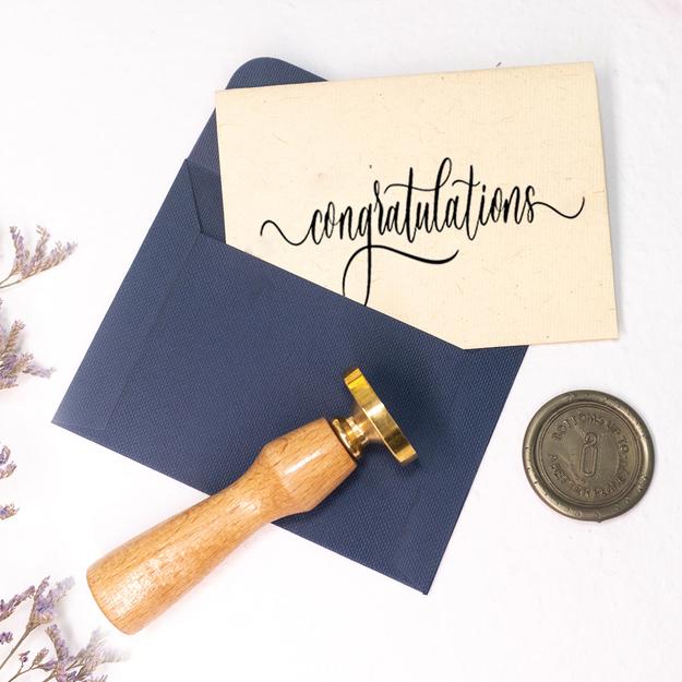 Handcrafted Note Cards - Congratulations