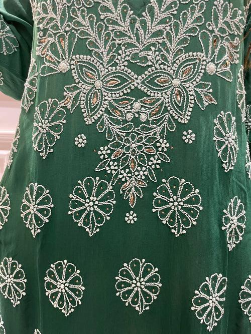 Chikankari Viscose Kurti