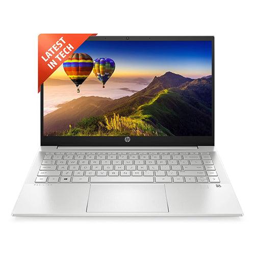 HP Pavilion 14 12th Gen Intel Core i5 16GB SDRAM/512GB SSD 14 inch(35.6cm) IPS Micro-Edge FHD Laptop/Intel UHD Graphics/B&O/Win 11/Alexa Built-in/Backlit KB/FPR/MSO 2021/Natural Silver, 14-dv2014TU