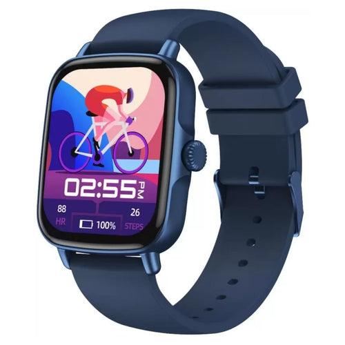 Minix Crest Bluetooth Calling 1.69 HD Display Smartwatch  (Blue Strap, Free Size)