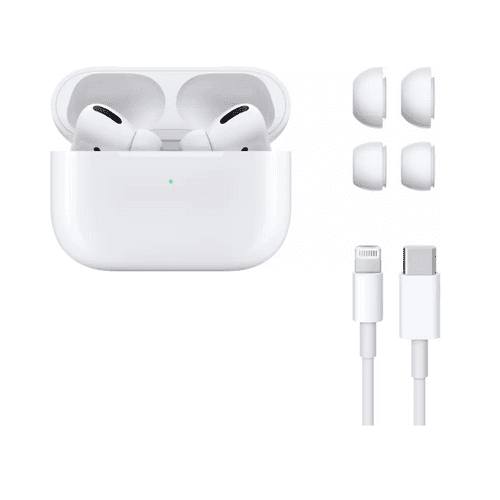 APPLE Airpods Pro With Active noise cancellation and Wireless Charging Case (White)