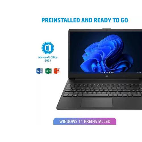 HP 15 11th Gen Intel Core i5 Processor 15.6 inches(39.6cm) FHD Laptop (8GB/512GB SSD +32GB Intel Optane/Windows 10 Home/MS Office/Jet Black/1.69 Kg), 15s-fq2071TU