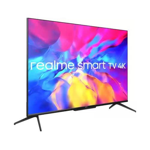 Realme 108 cm (43 inch) Ultra HD (4K) LED Smart Android TV with Handsfree Voice Search and Dolby Vision & Atoms  (RMV2004)
