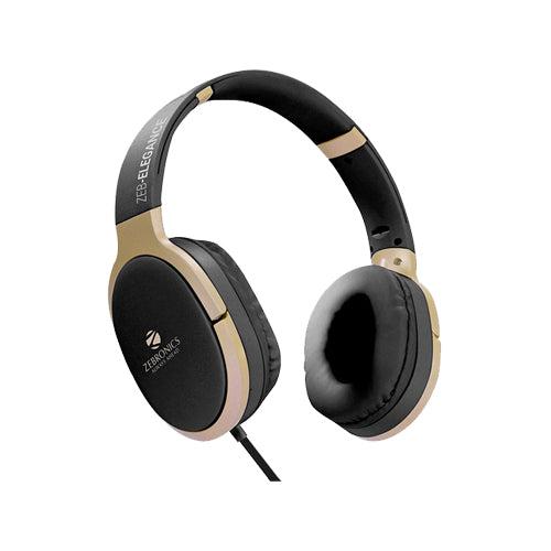 ZEBRONICS HEADPHONE WITH MIC (ELEGANCE)