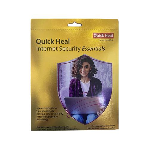 Quick Heal Internet Security Essentials 1PC / 1Year
