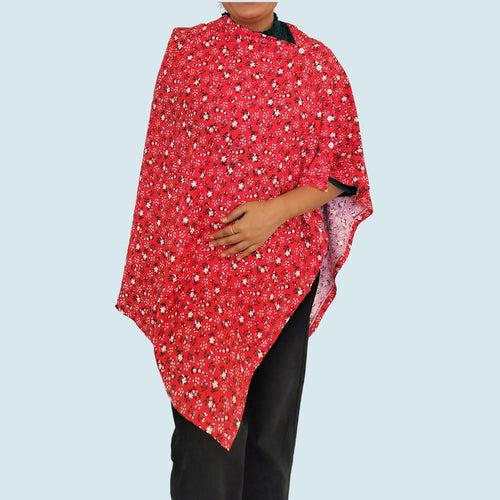 Nursing Cover Red