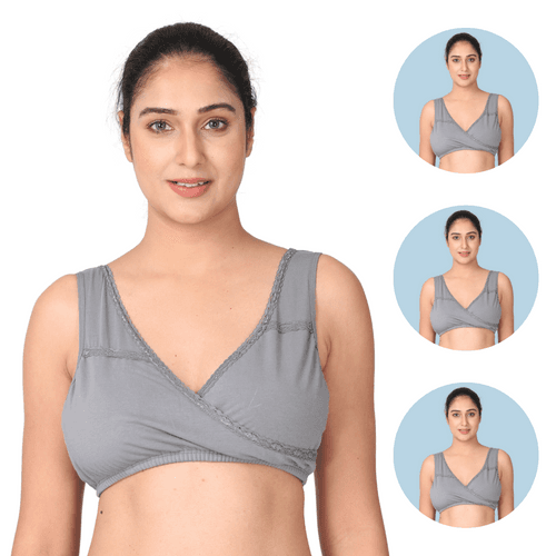 Pack Of 3 LeakProof Sleep Nursing Bras