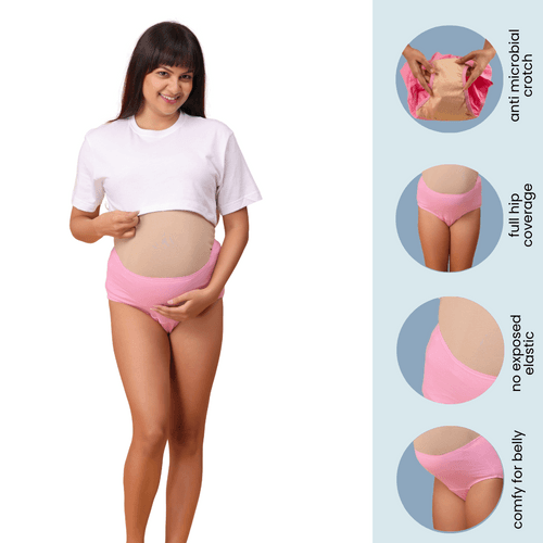 Maternity Hygiene Panty (Prevents Urinary Tract Infection) -  Pack Of 3