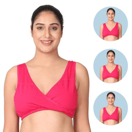 Pack Of 3 LeakProof Sleep Nursing Bras