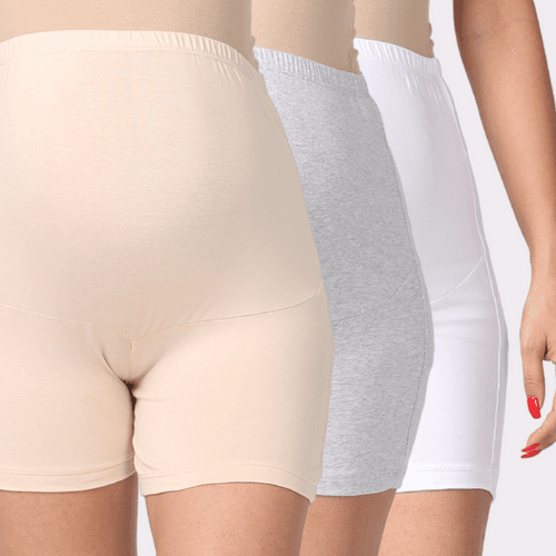 Maternity Under Shorts- Pack Of 3