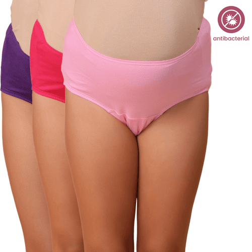 Maternity Hygiene Panty (Prevents Urinary Tract Infection) -  Pack Of 3