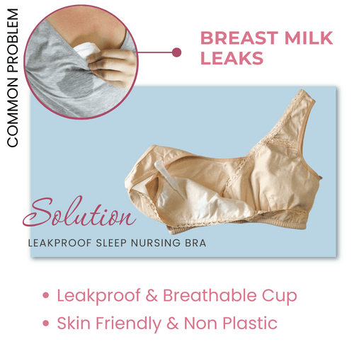 LeakProof Sleep Nursing Bras - Pack Of 3