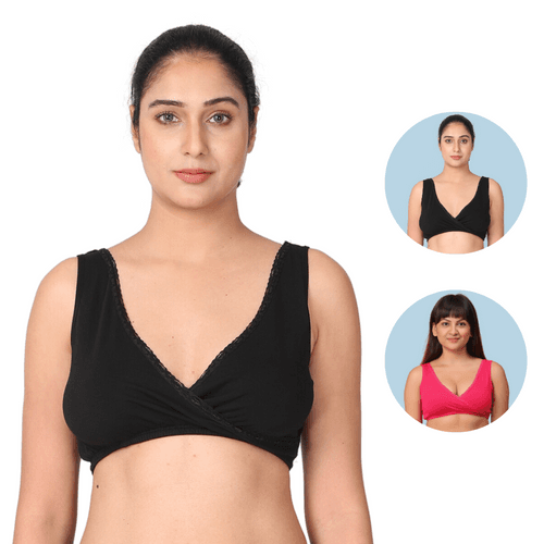 Pack Of 2 Sleep Nursing Bras