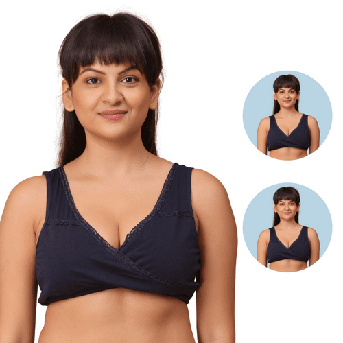 Pack Of 2 LeakProof Sleep Nursing Bras