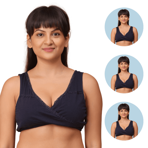 Pack Of 3 LeakProof Sleep Nursing Bras