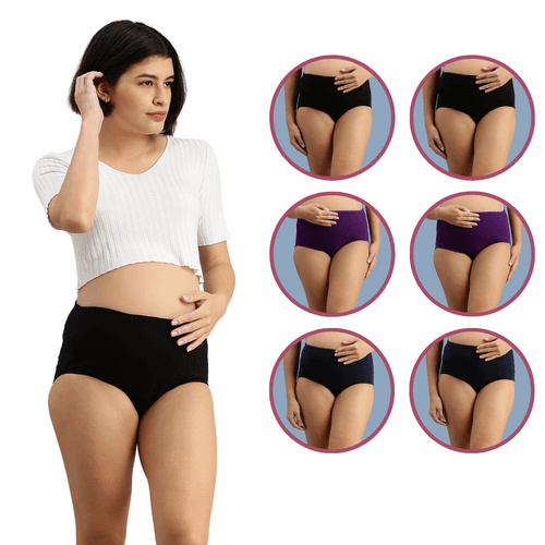 Pack Of 6 Maternity Hygiene Panty (Prevents Urinary Tract Infection)