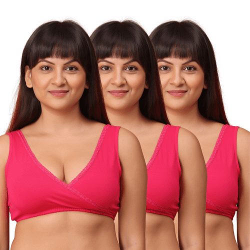 Sleep Nursing Bras -  Pack Of 3