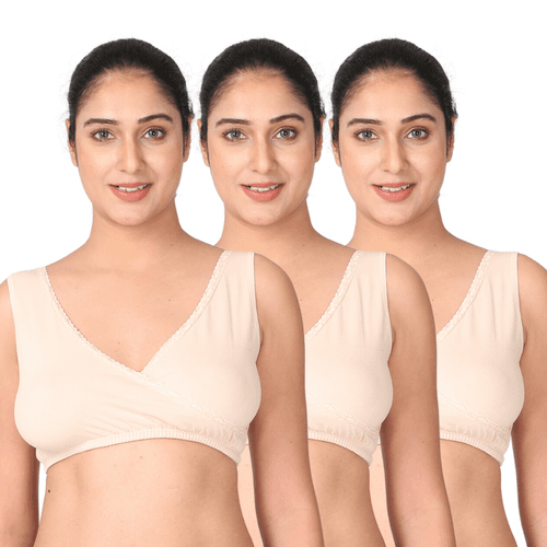 Sleep Nursing Bras - Pack Of 3