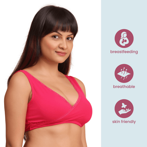 Sleep Nursing Bras -  Pack Of 3