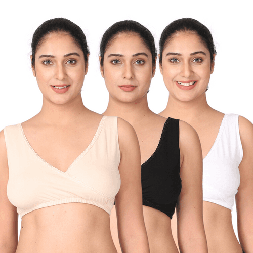 Pack Of 3 Sleep Nursing Bras