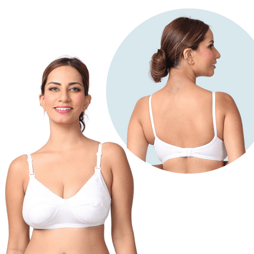 LeakProof Nursing Bra-White -  Pack Of 3