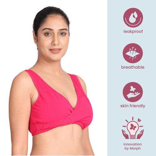 Pack Of 3 LeakProof Sleep Nursing Bras