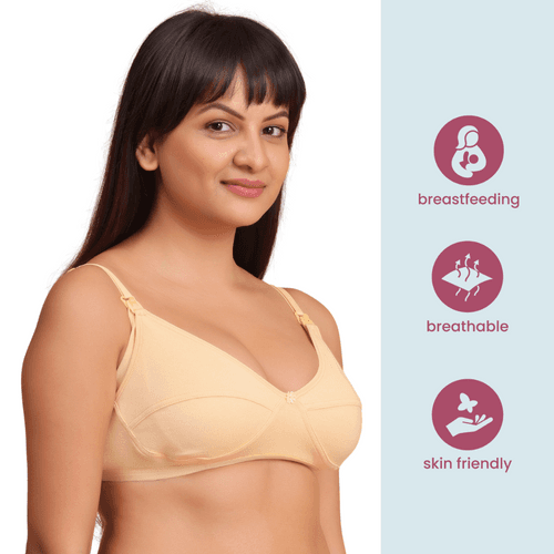 Nursing Bras-Skin -  Pack of 3