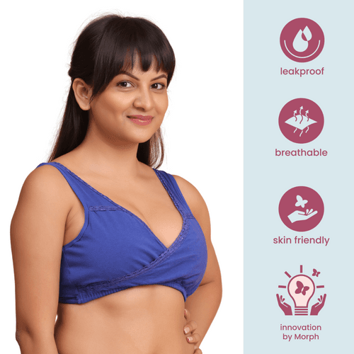 Pack Of 3 LeakProof Sleep Nursing Bras