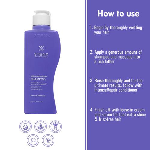 3TenX  Ultimate Revitalize Shampoo (250ML)