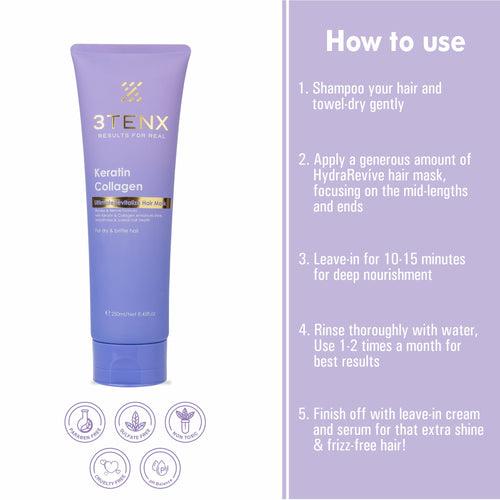 3TenX  Ultimate Revitalize Hair Mask (250ML)