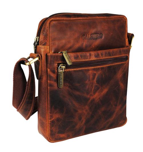 Calfnero Genuine Leather Men's Cross Body Bag (CH-15-Kara)